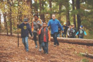 Cub Scouts Hiking